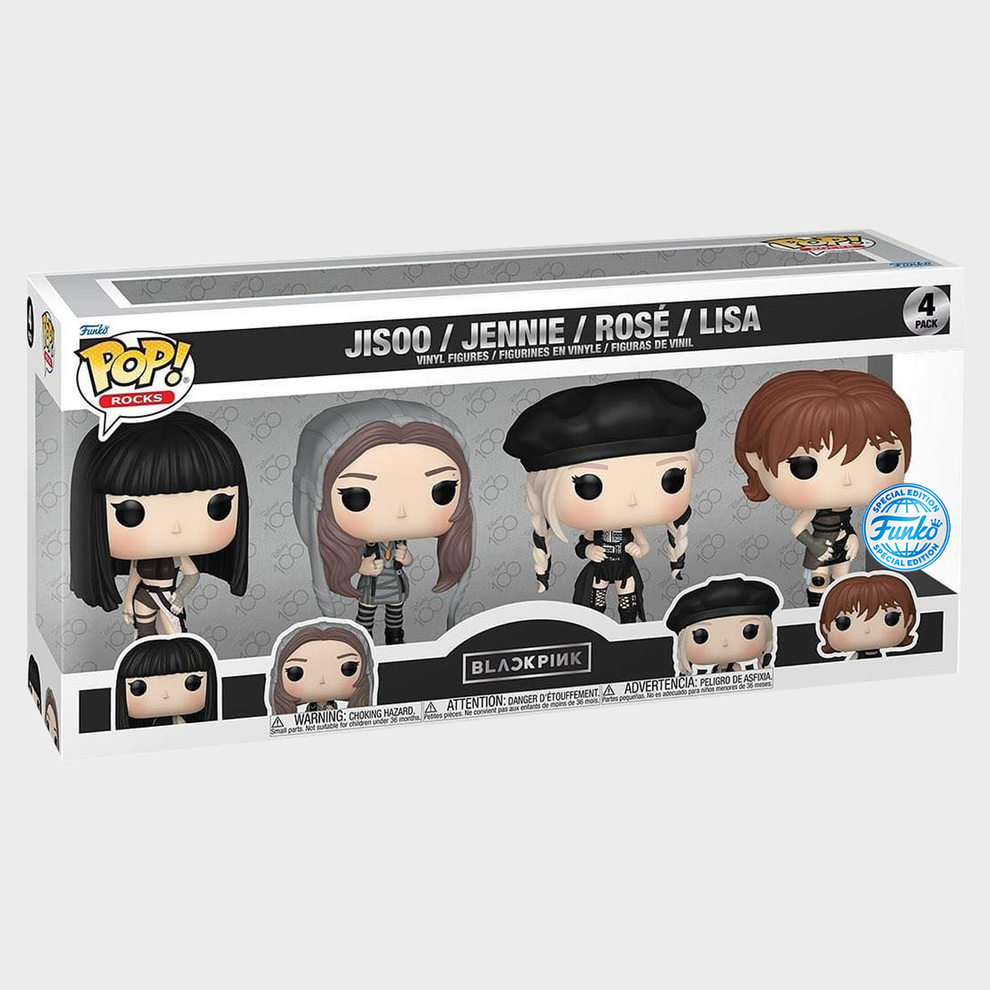 (RE-ORDER) Funko POP! Rocks: Black Pink - Born Pink 4-Pack (FSE)