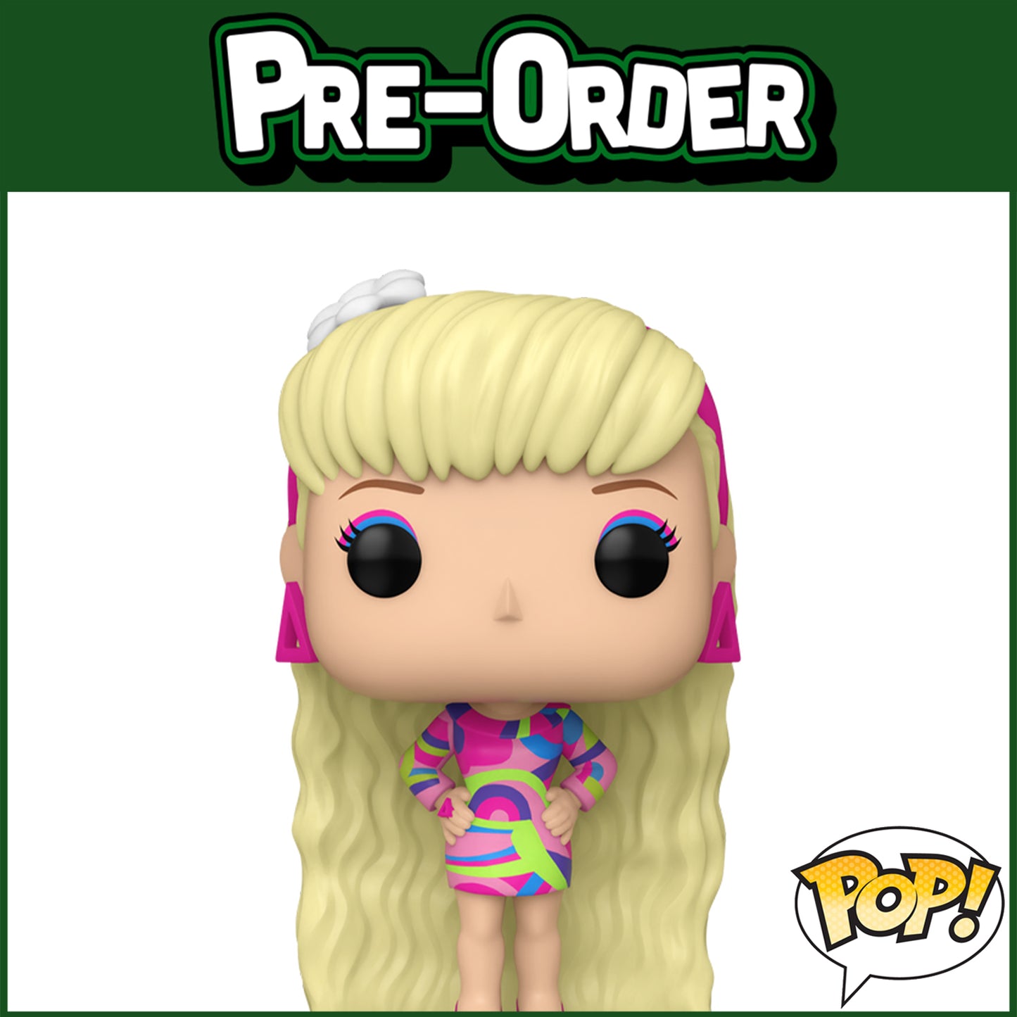 (PRE-ORDER) Funko POP! Retro Toys: Barbie - Totally Hair Barbie #123