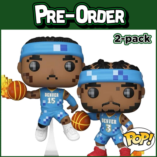 (PRE-ORDER) Funko POP! Basketball: NBA JAM - Allen Iverson and Carmelo Anthony 2-Pack