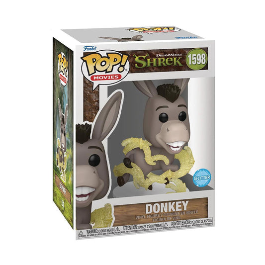 (PRE-ORDER) Funko POP! Movies: Shrek - Donkey Glitter #1598
