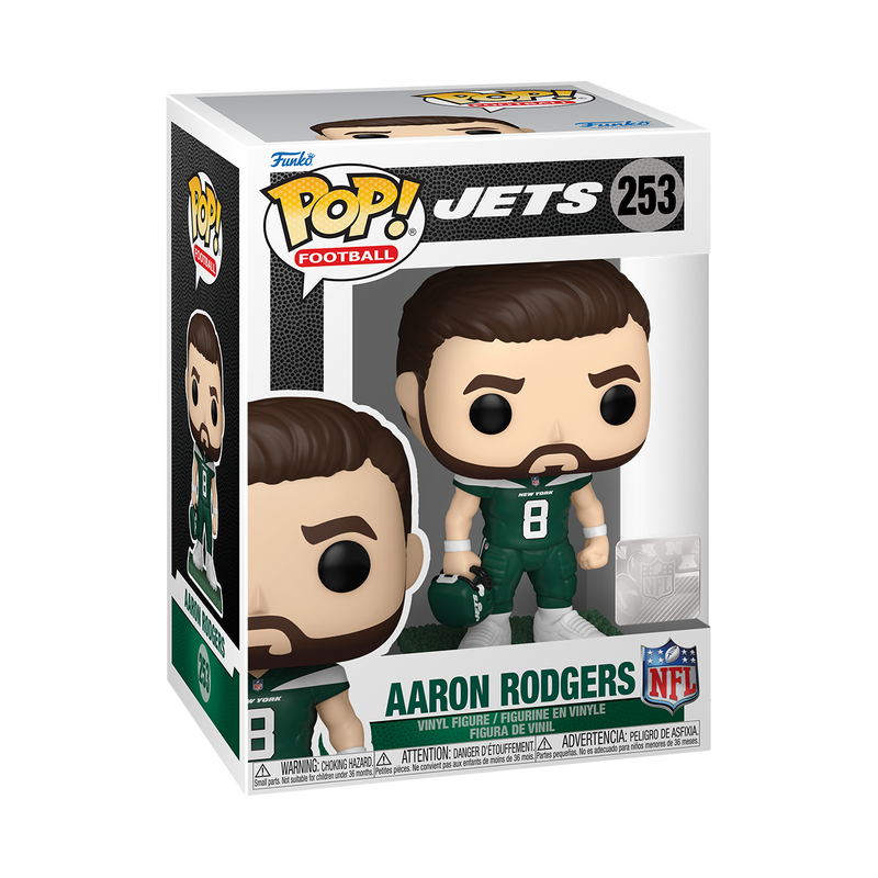 (PRE-ORDER) Funko POP! Football: Jets - Aaron Rodgers #253