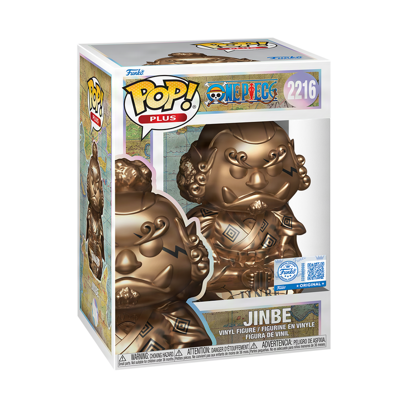 (PRE-ORDER) Funko POP! Plus: One Piece - Jinbe Statue (Bronze) #2216
