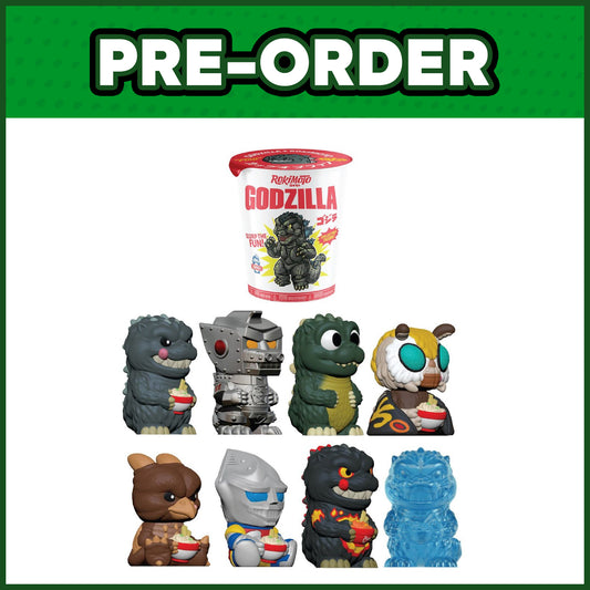 (PRE-ORDER) Rokimoto Cup Random Vinyl Figure - Godzilla
