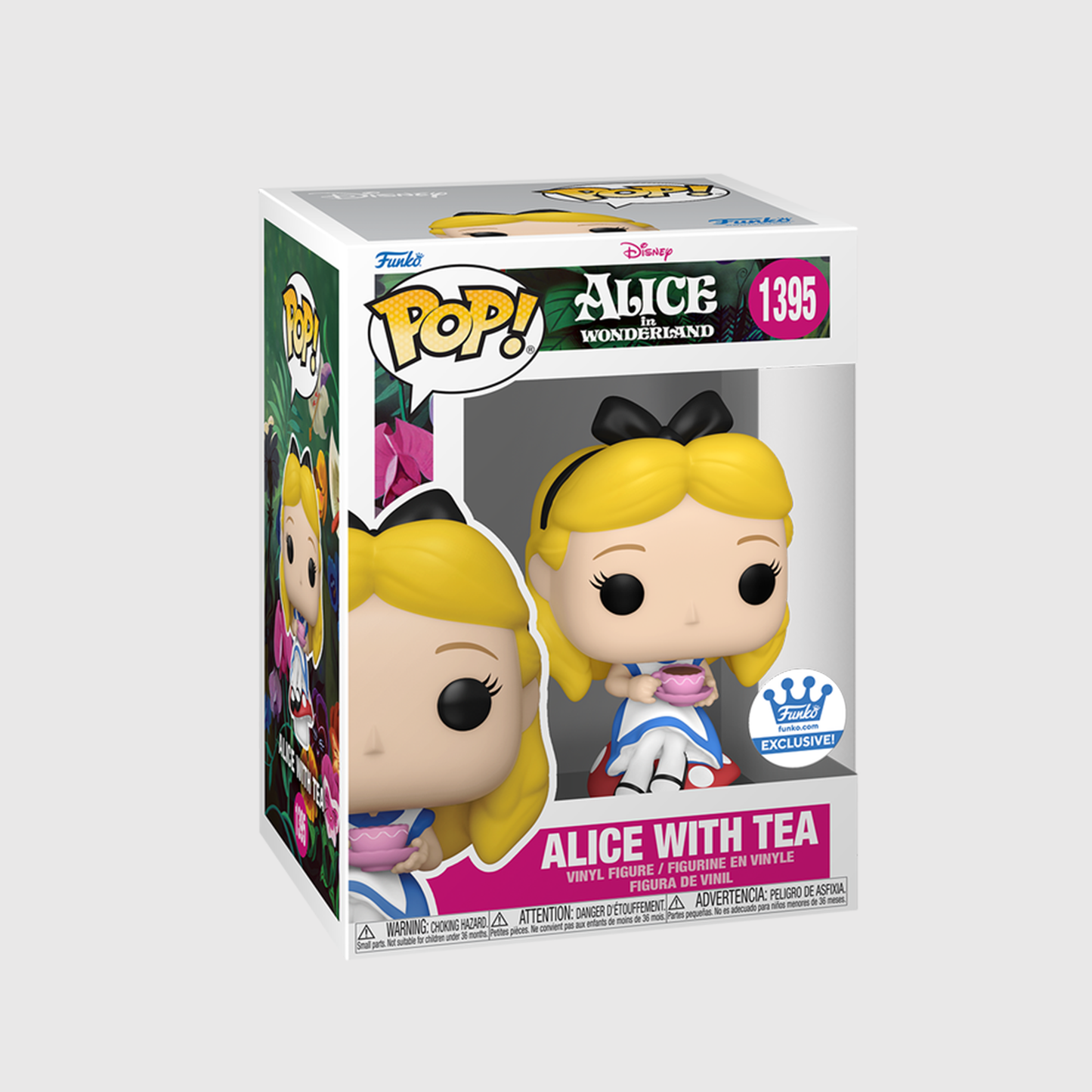 (PRE-ORDER) Funko POP! Disney: Alice in Wonderland - Alice with Tea (Funko Shop) #1395