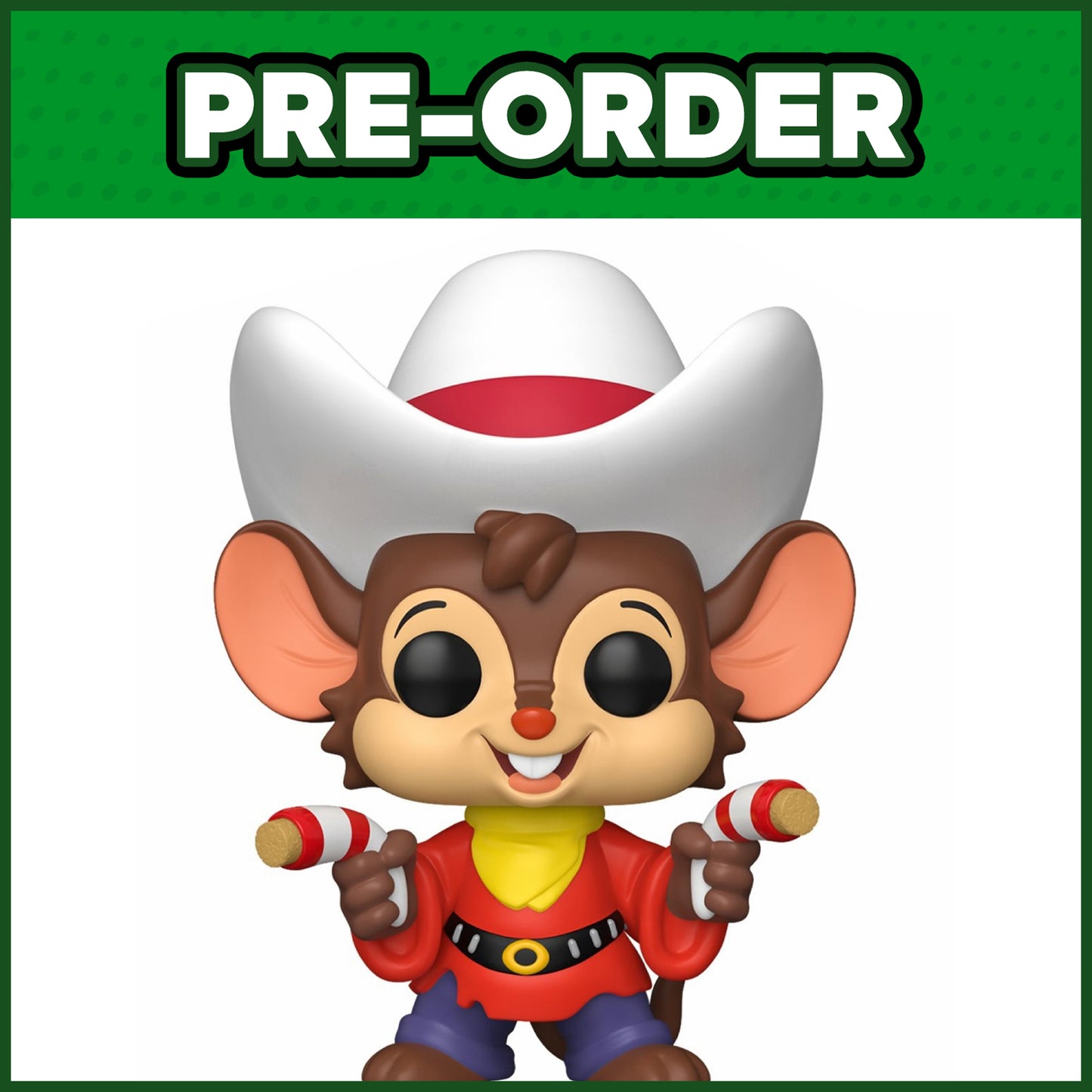 (PRE-ORDER) Funko POP! Movies: An American Tail - Fievel Mousekewitz #2000