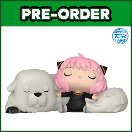 (PRE-ORDER) Funko POP! Animation: Spy × Family - Anya Forger Sleeping on Bond #2174 (FSE)