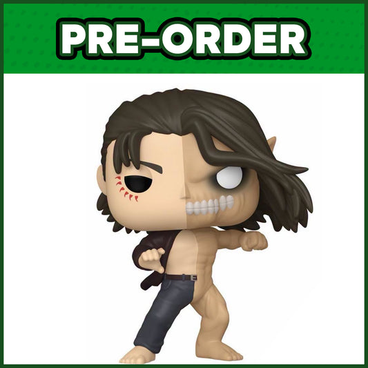 (PRE-ORDER) Funko POP! Animation: Attack on Titan - Eren Jaeger / Attack Titan #2551