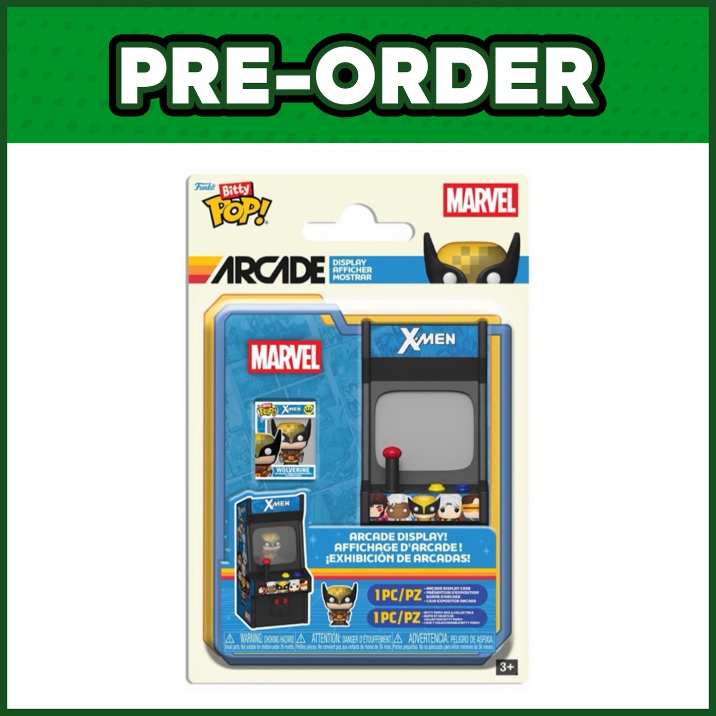 (PRE-ORDER) Funko Bitty POP! Arcade: Marvel - X-Men