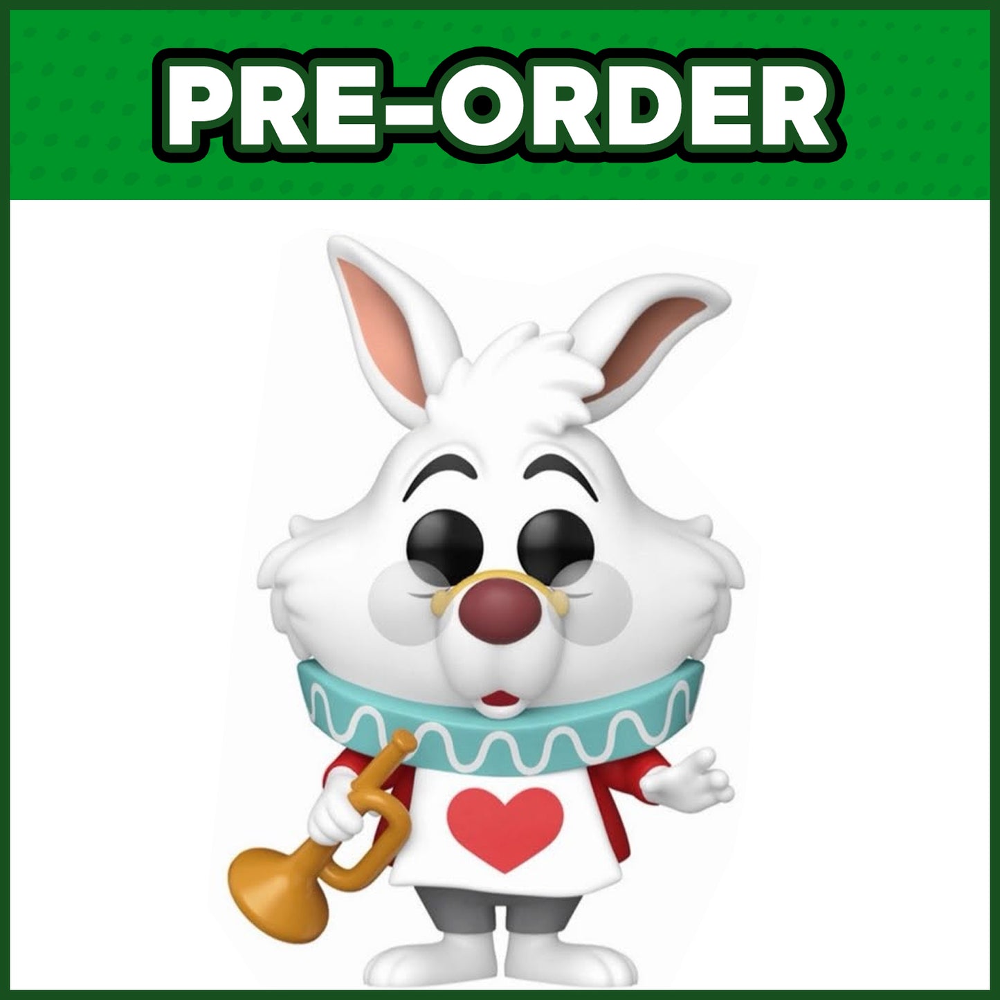 (PRE-ORDER) Funko POP! Disney: Alice in Wonderland - White Rabbit with Horn #1772
