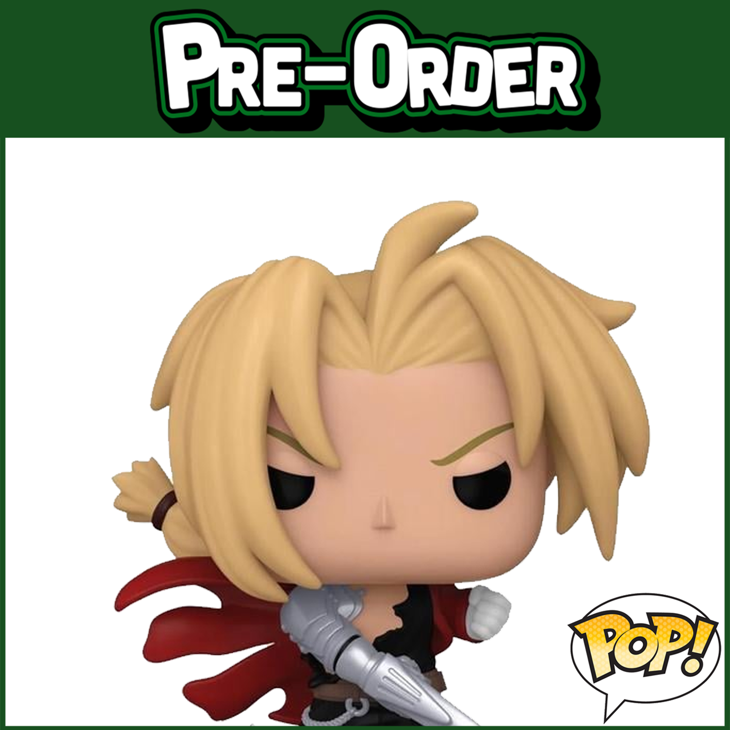 (PRE-ORDER) Funko POP! Animation: Fullmetal Alchemist - Edward Elric #1577