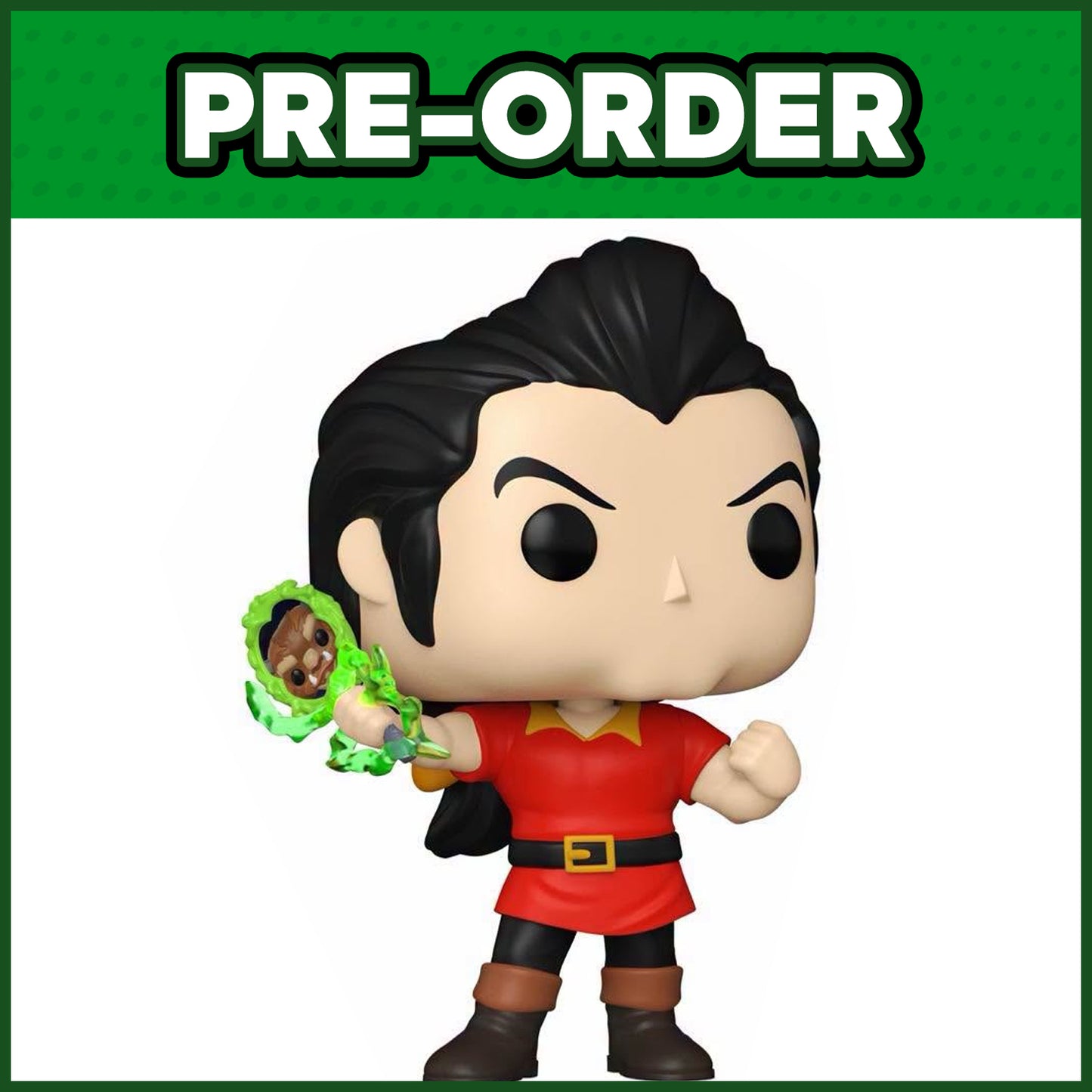 (PRE-ORDER) Funko POP! Disney: Beauty and the Beast - Gaston with Mirror #1825
