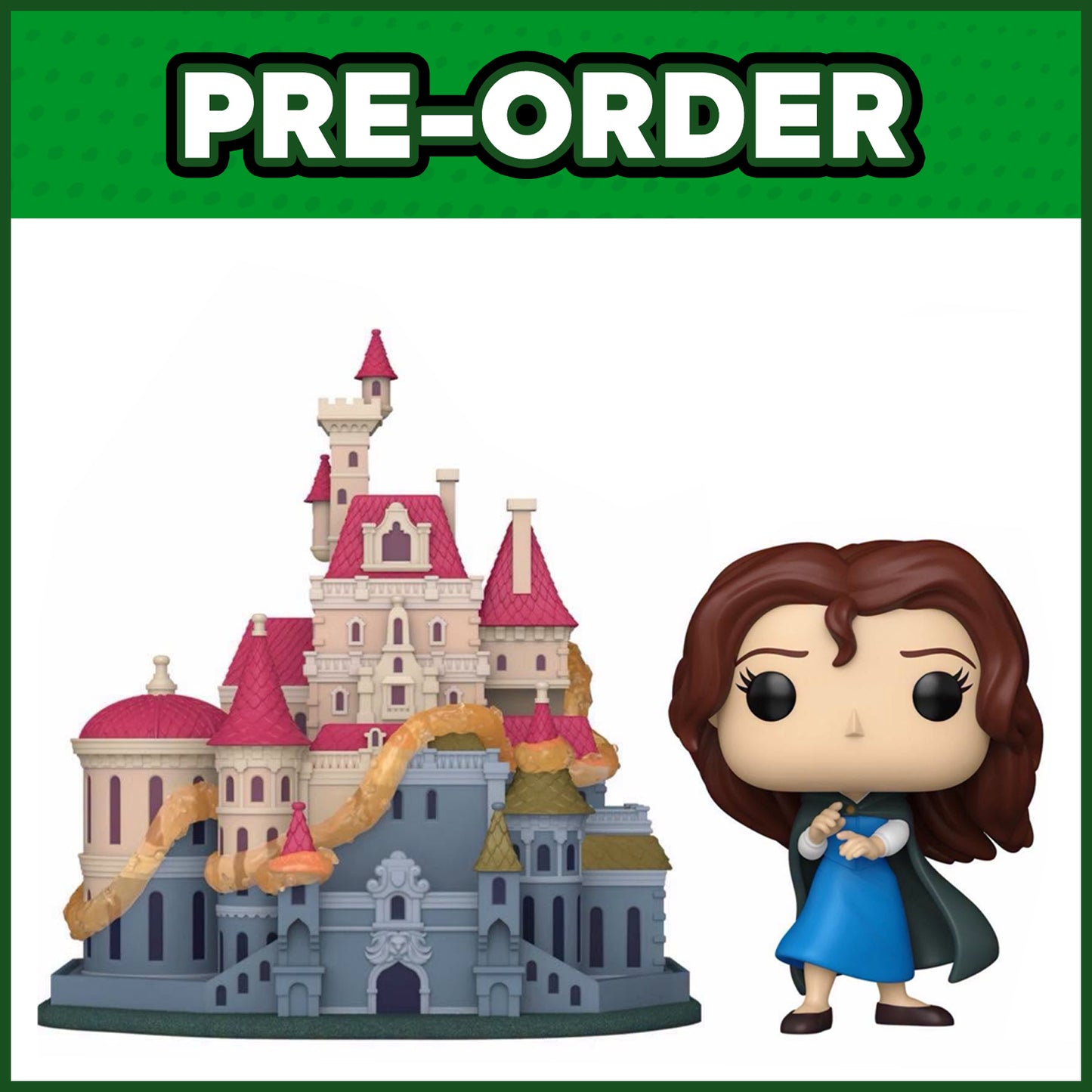 (PRE-ORDER) Funko POP! Town: Beauty and the Beast - Belle with Castle #52