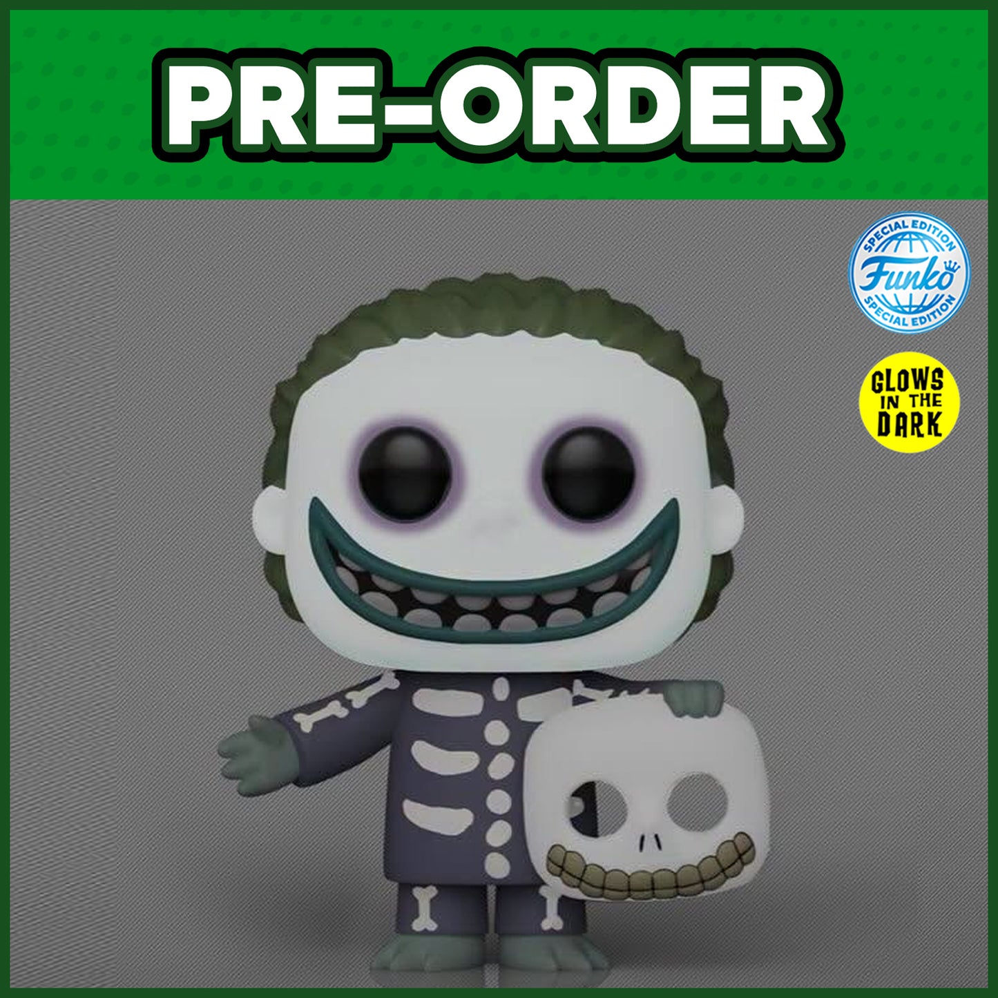 (PRE-ORDER) Funko POP! Disney: The Nightmare Before Christmas - Barrel GITD #1810 (FSE)