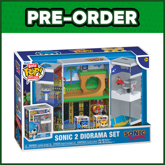 (PRE-ORDER) Funko Bitty POP! Bitty Box: Sonic the Hedgehog - Sonic 2 Diorama Set