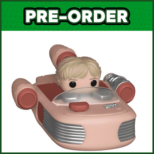 (PRE-ORDER) Funko Bitty POP! Rides: Star Wars - Luke Skywalker and Speeder