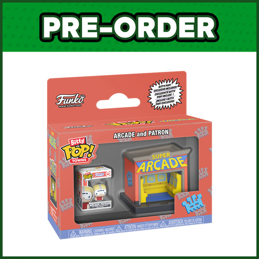 (PRE-ORDER) Funko Bitty POP! Town: Arcade and Patron
