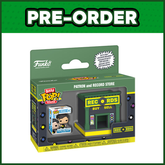 (PRE-ORDER) Funko Bitty POP! Town: Patron and Record Store