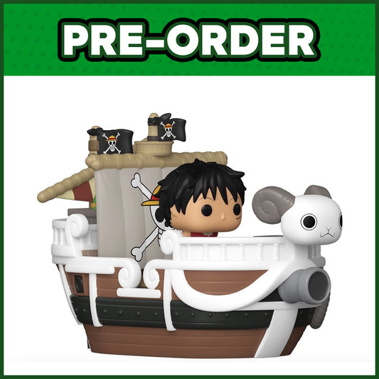 (PRE-ORDER) Funko Bitty POP! Rides: One Piece - Monkey D. Luffy and the Going Merry