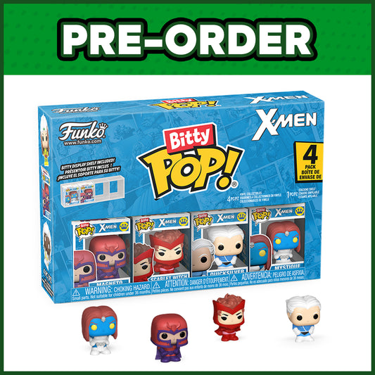 (PRE-ORDER) Funko Bitty POP! X-Men: Magneto 4-Pack