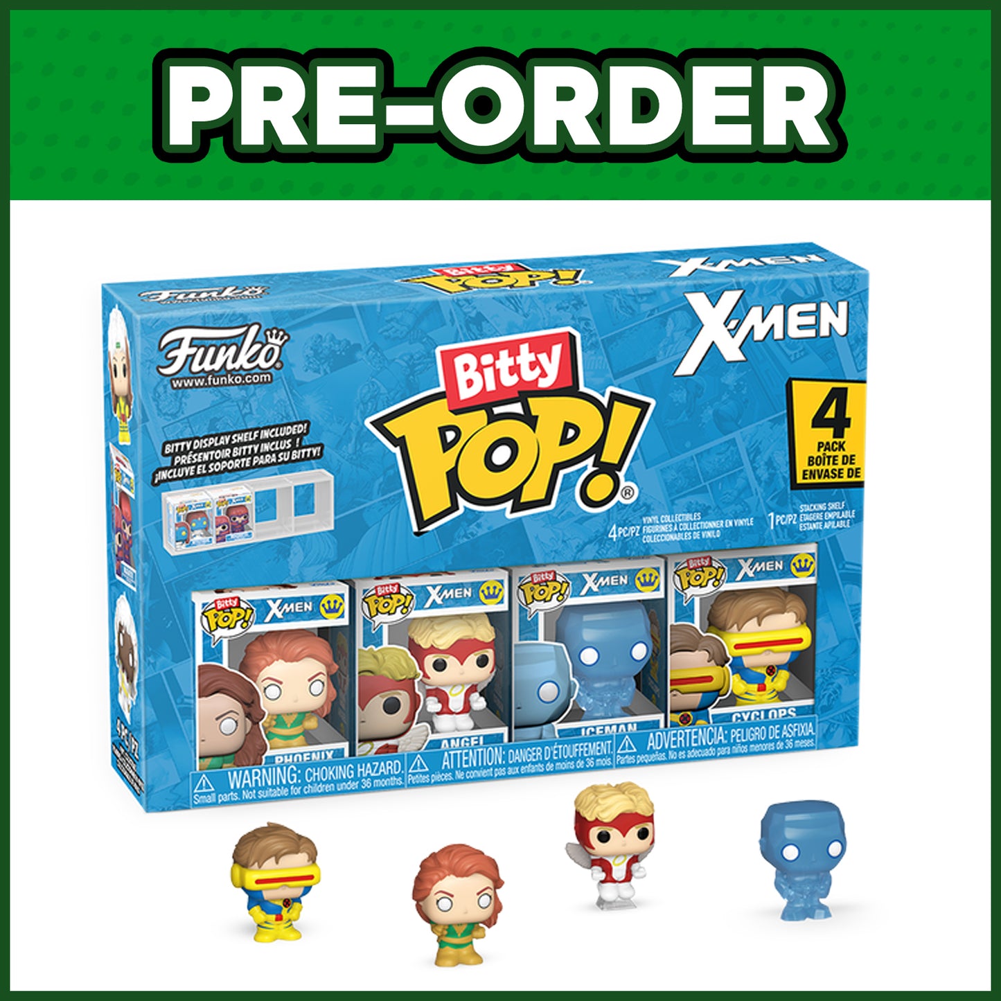 (PRE-ORDER) Funko Bitty POP! X-Men: Phoenix 4-Pack