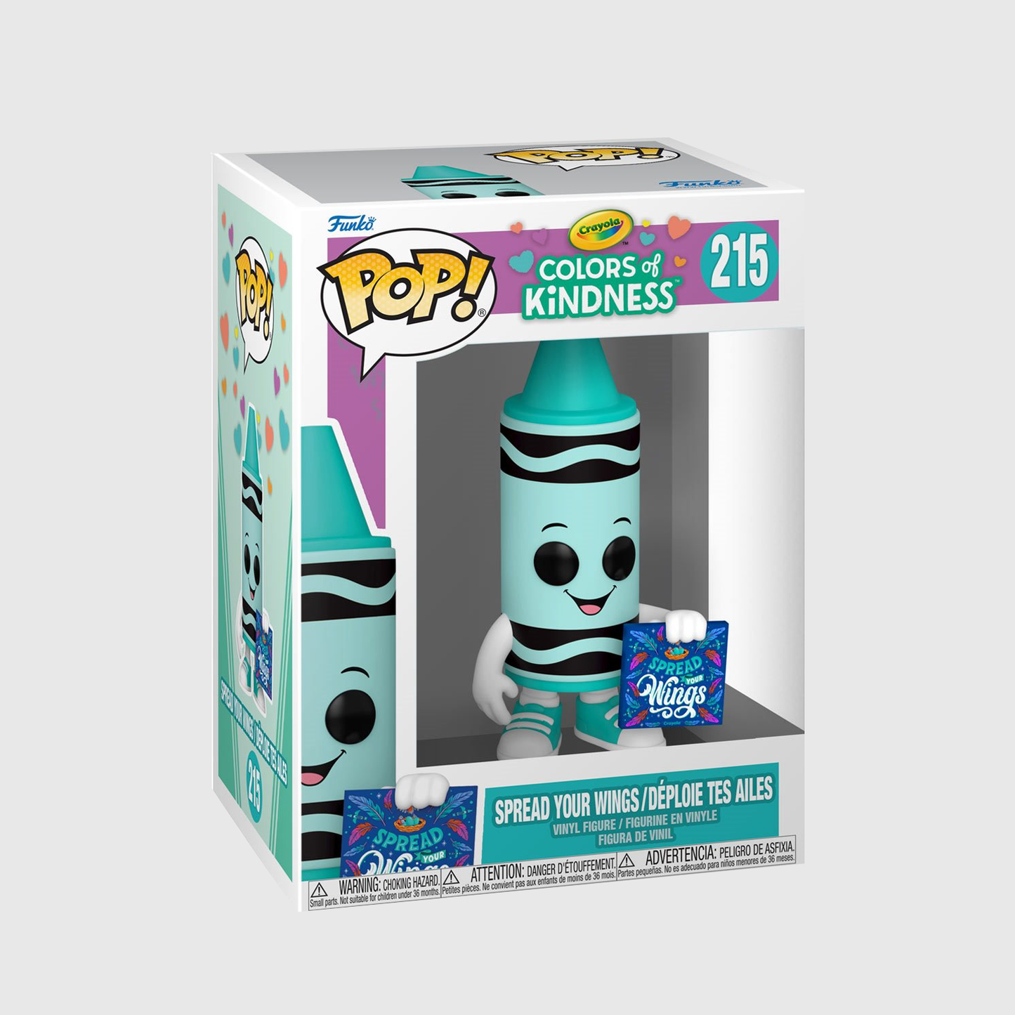 (PRE-ORDER) Funko POP! Crayola - Colors of Kindness - Spread Your Wings Teal #215