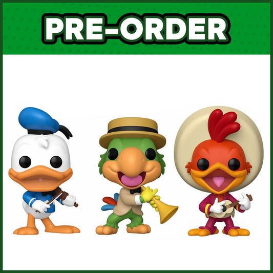 (PRE-ORDER) Funko POP! Disney: The Three Caballeros 3-Pack