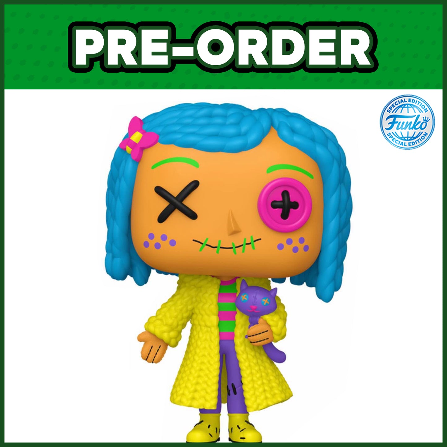 (PRE-ORDER) Funko POP! Movies: Coraline - Coraline #2120 (FSE)