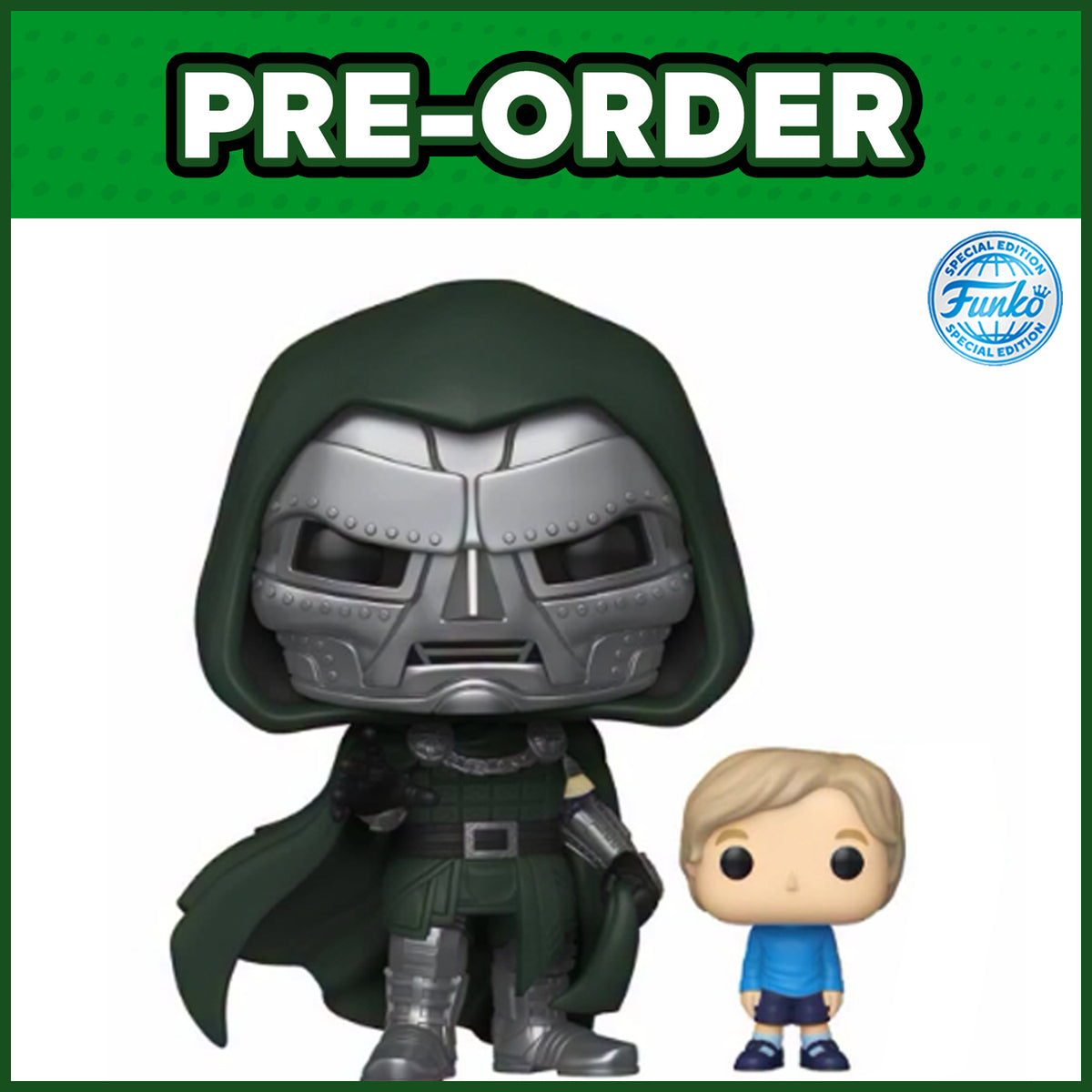 (PRE-ORDER) Funko POP! Marvel: Avengers Doomsday - Doctor Doom with Franklin #1645 (FSE)