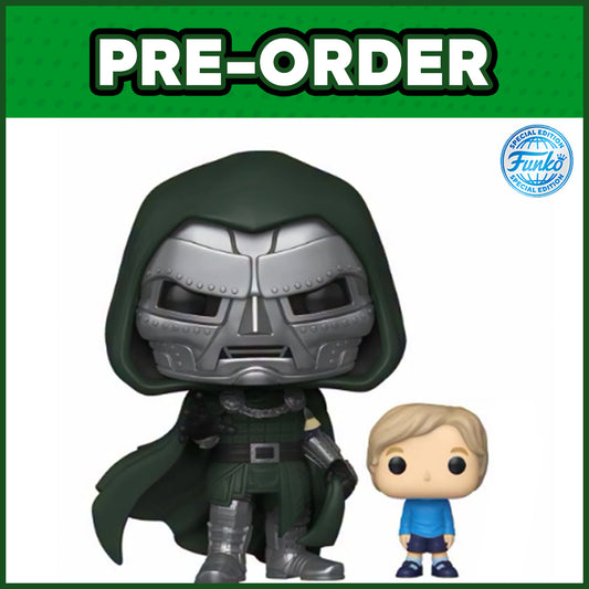 (PRE-ORDER) Funko POP! Marvel: Avengers Doomsday - Doctor Doom with Franklin #1645 (FSE)
