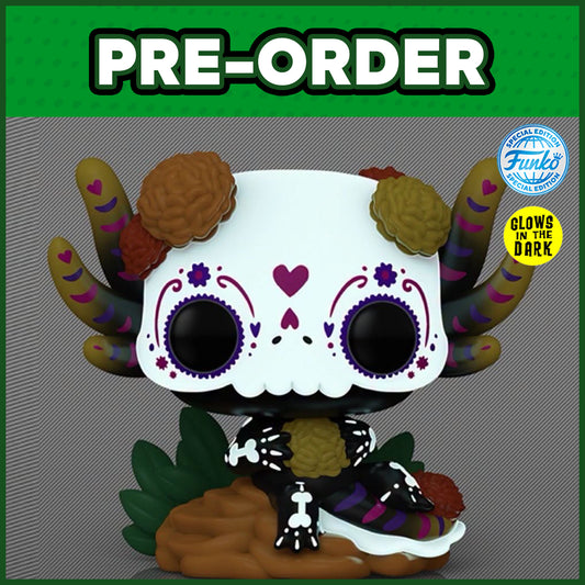 (PRE-ORDER) Funko POP! Icons: Dia De Los Muertos - Ajolote GITD #104 (FSE)