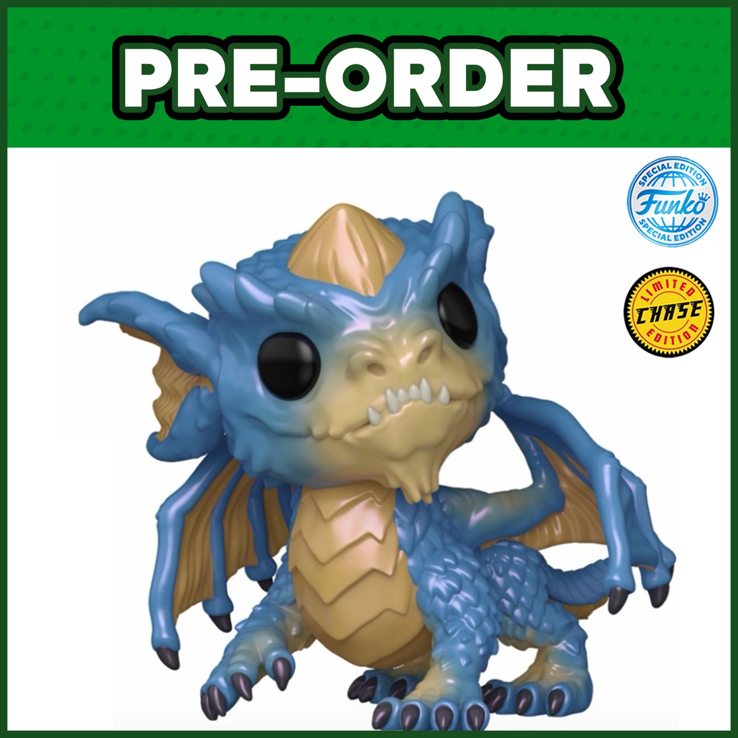 (PRE-ORDER) Funko POP! Games: Dungeons & Dragons - Blue Dragon Wyrmling CHASE #1199 (FSE)