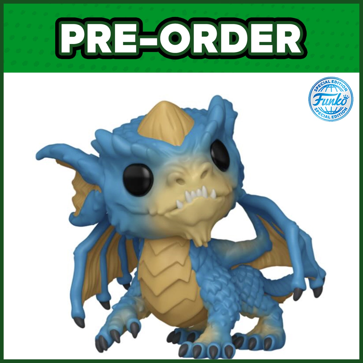 (PRE-ORDER) Funko POP! Games: Dungeons & Dragons - Blue Dragon Wyrmling #1199 (FSE)