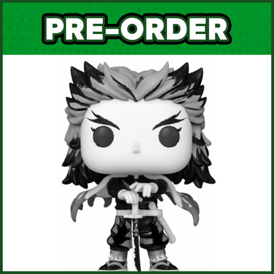 (PRE-ORDER) Funko POP! Animation: Demon Slayer (Sumi-Ink) - Kyojuro Rengoku #2194