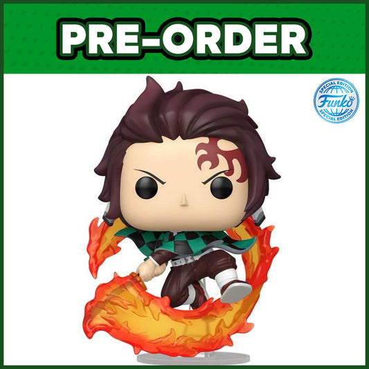(PRE-ORDER) Funko POP! Animation: Demon Slayer - Tanjiro Kamado #2507 (FSE)