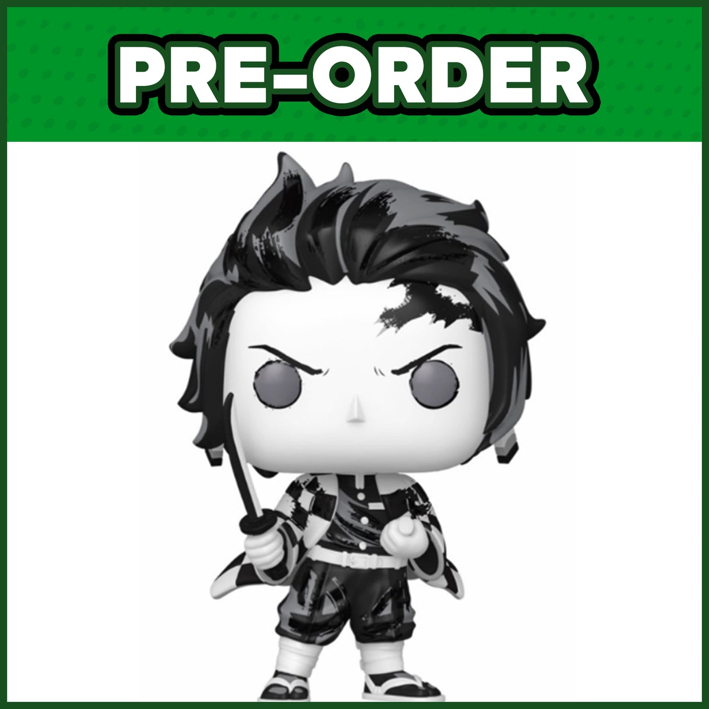 (PRE-ORDER) Funko POP! Animation: Demon Slayer (Sumi-Ink) - Tanjiro Kamado #2190