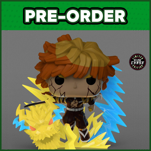 (PRE-ORDER) Funko POP! Animation: Demon Slayer - Zenitsu Agatsuma GLOW CHASE #2502