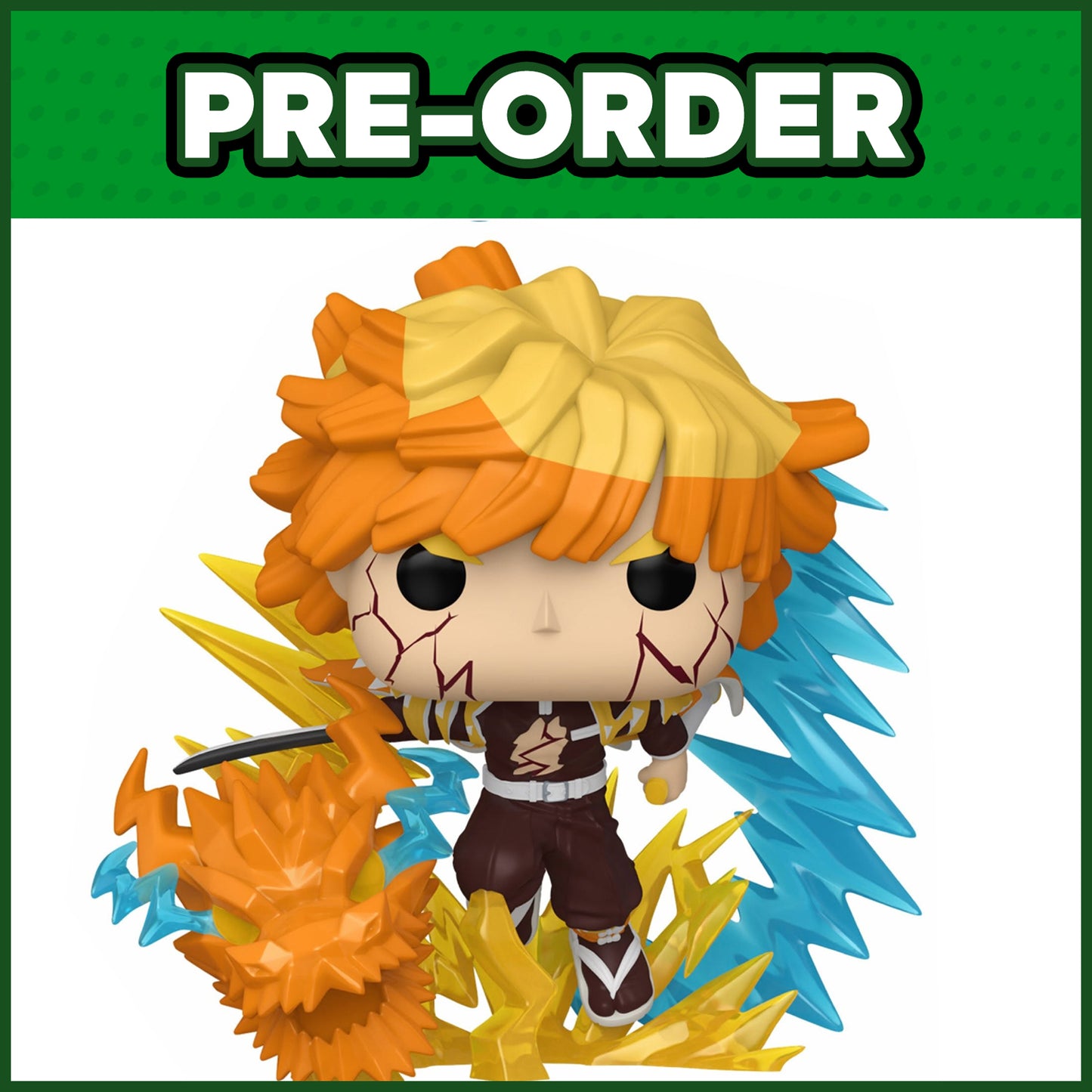 (PRE-ORDER) Funko POP! Animation: Demon Slayer - Zenitsu Agatsuma #2502