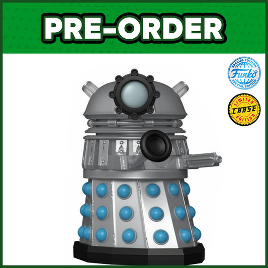 (PRE-ORDER) Funko POP! Television: Doctor Who - Dalek METALLIC CHASE #1968 (FSE)