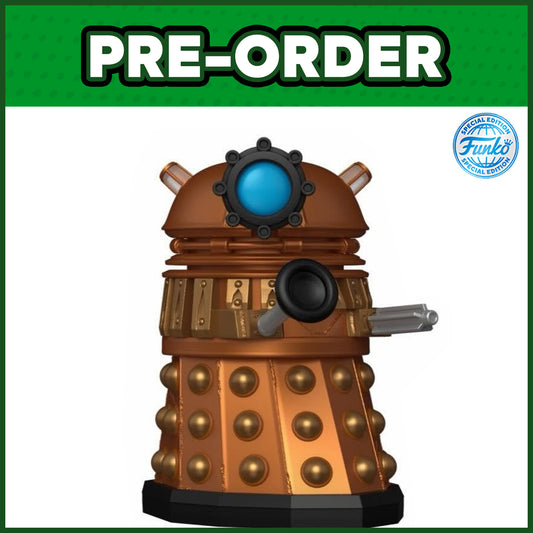 (PRE-ORDER) Funko POP! Television: Doctor Who - Bronze Dalek METALLIC #1968 (FSE)