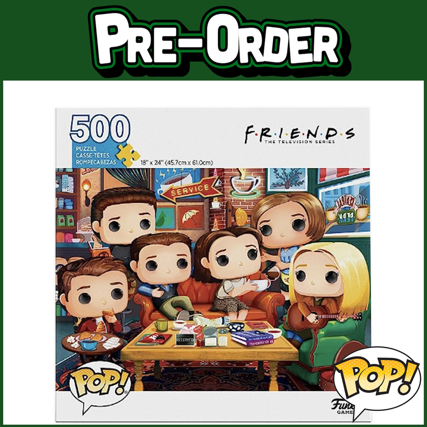 (PRE-ORDER) Funko Pop! Puzzle: Friends