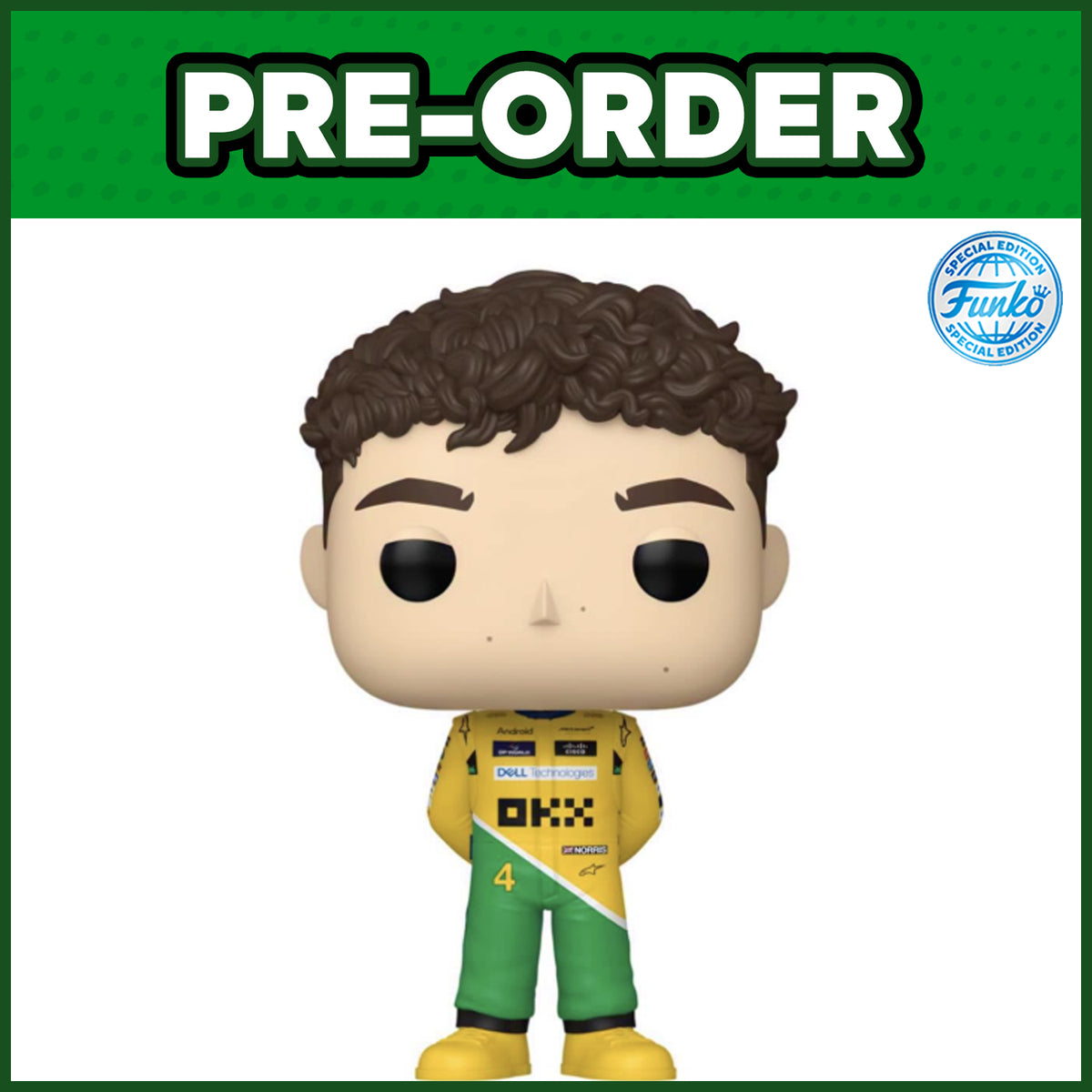 (PRE-ORDER) Funko POP! Racing: McLaren - Lando Norris #23 (FSE)