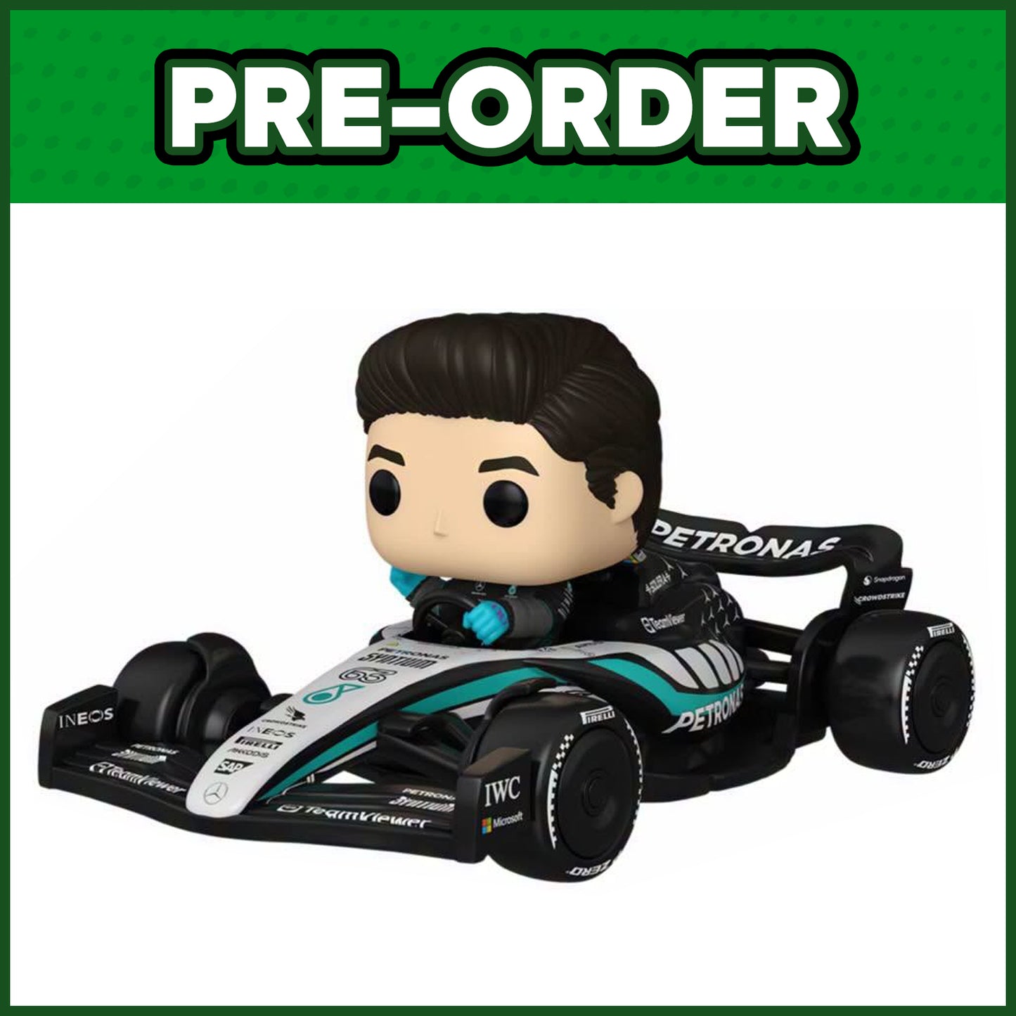 (PRE-ORDER) Funko POP! Rides: Mercedes AMG Petronas - George Russell #159