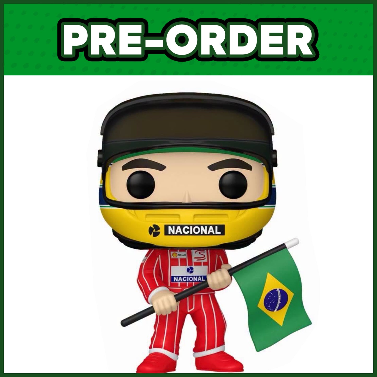 (PRE-ORDER) Funko POP! Racing: Senna - Ayrton Senna #22