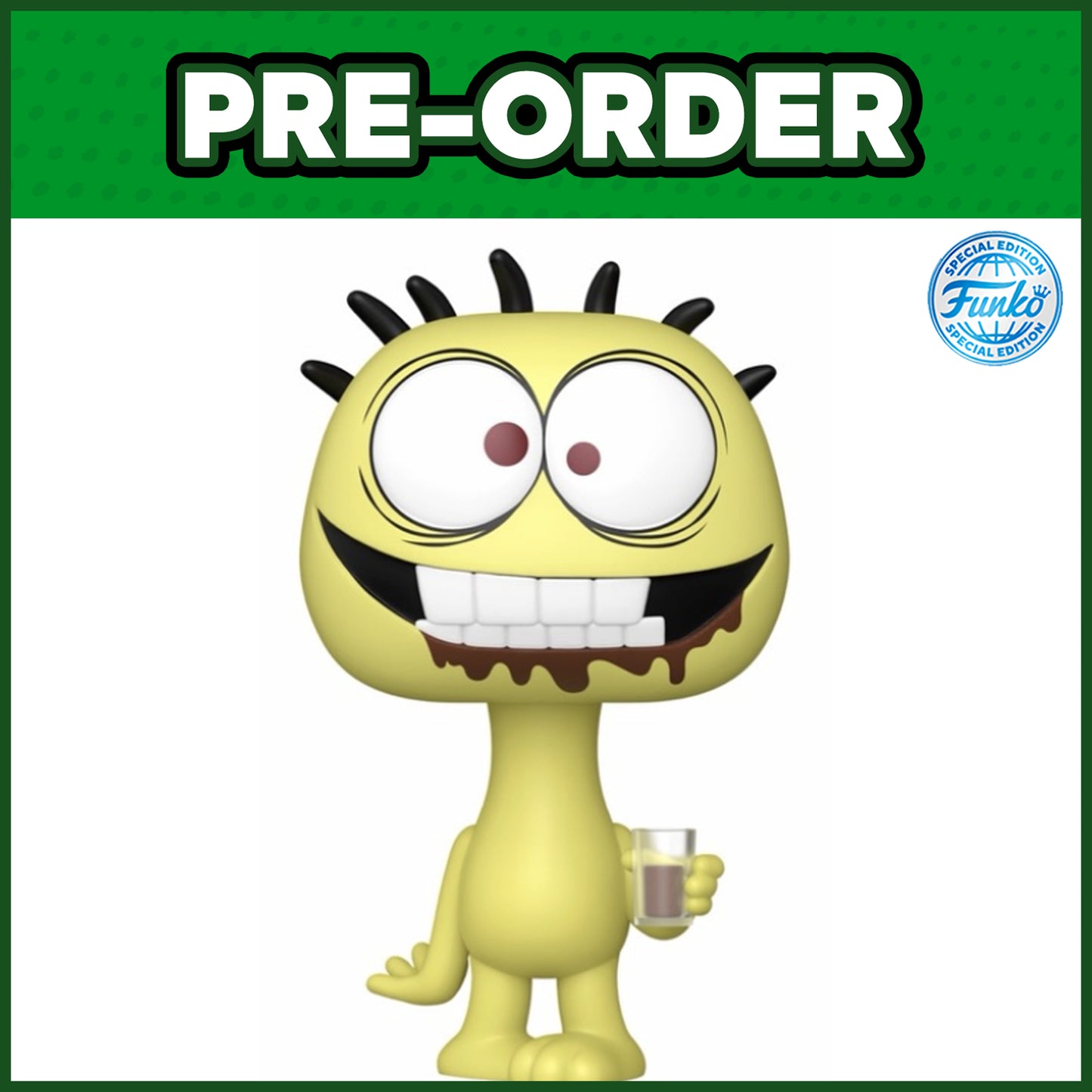(PRE-ORDER) Funko POP! Animation: Foster's Home for Imaginary Friends  - Cheese with Chocolate Milk #2264 (FSE)