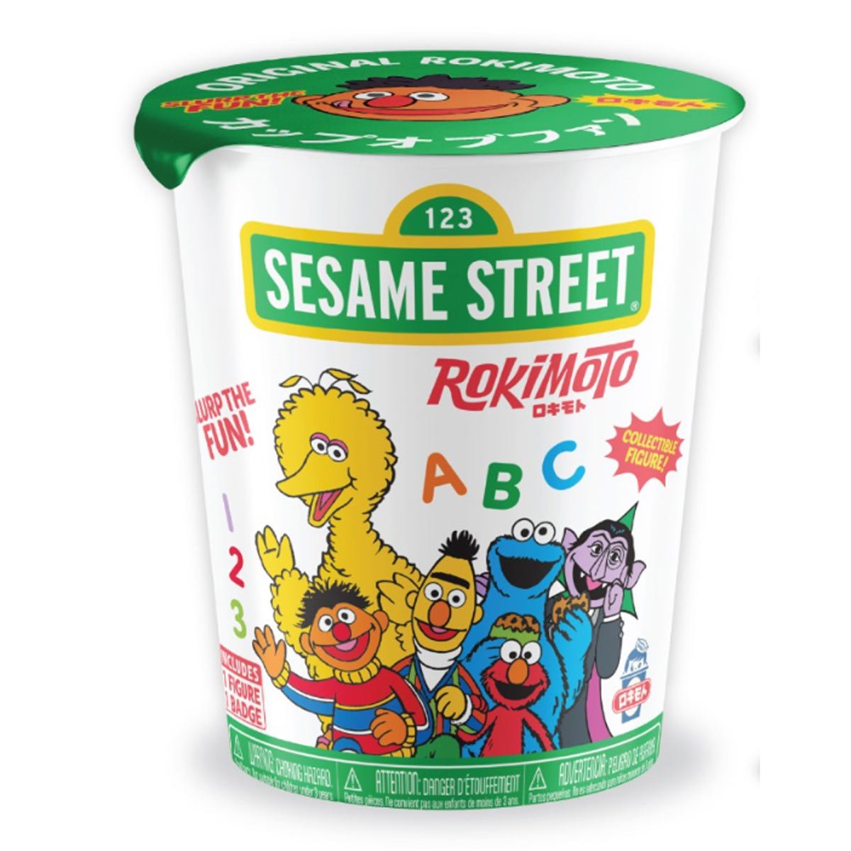 (PRE-ORDER) Rokimoto Cup Random Vinyl Figure - Sesame Street