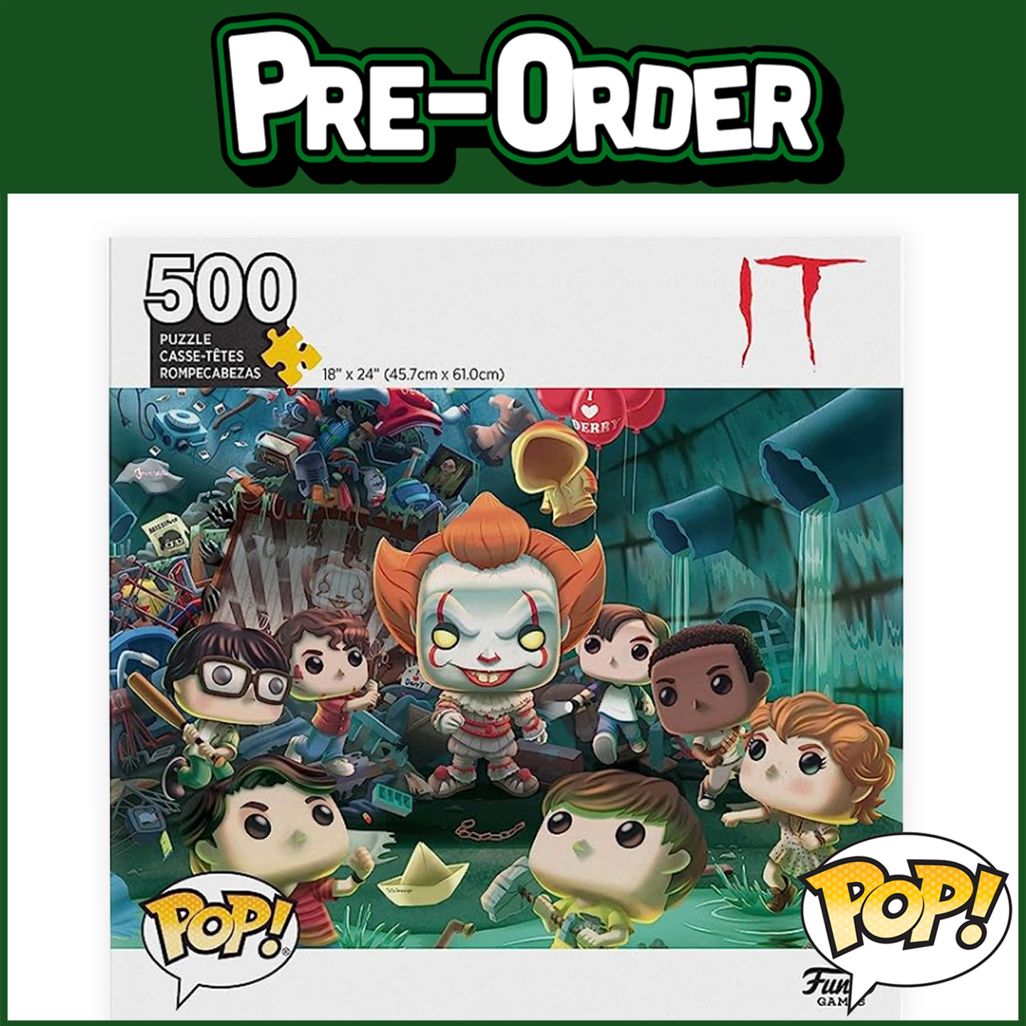 (PRE-ORDER) Funko Pop! Puzzle: IT