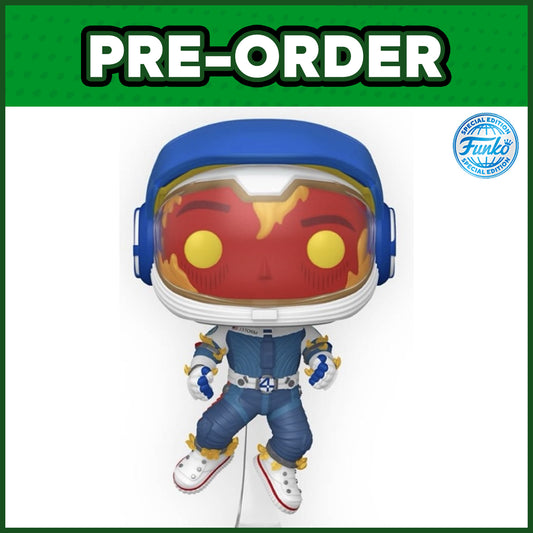 (PRE-ORDER) Funko POP! Marvel: Fantastic 4 - Human Torch #1521 (FSE)
