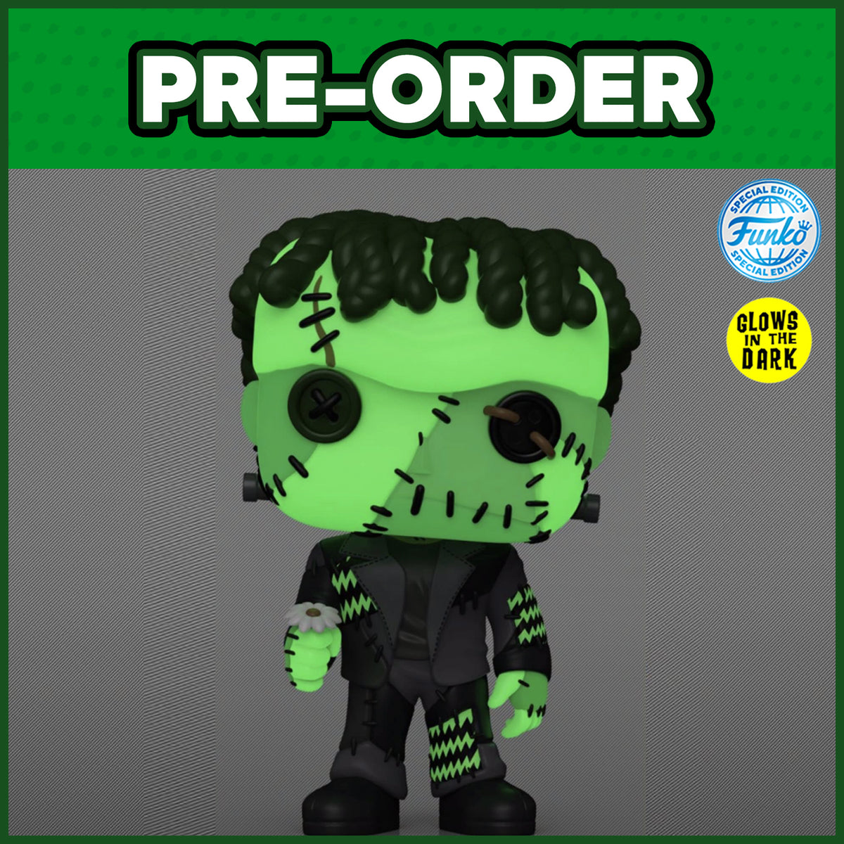 (PRE-ORDER) Funko POP! Movies: Universal Monsters - Patchwork Frankenstein GITD #2014 (FSE)