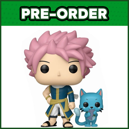 (PRE-ORDER) Funko POP! Animation: Fairy Tail 100 Years Quest - Natsu with Happy #2285
