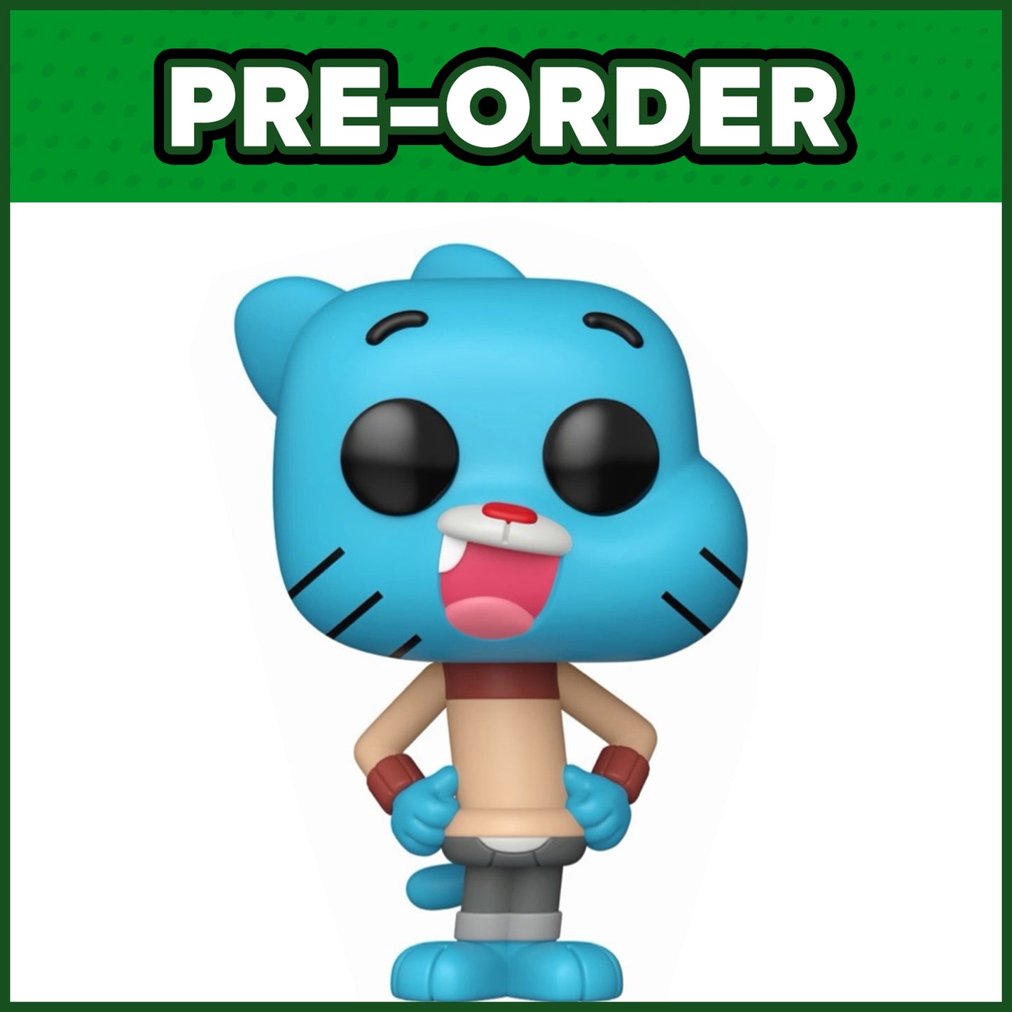 (PRE-ORDER) Funko POP! Animation: The Amazing World of Gumball - Gumball Watterson #2302